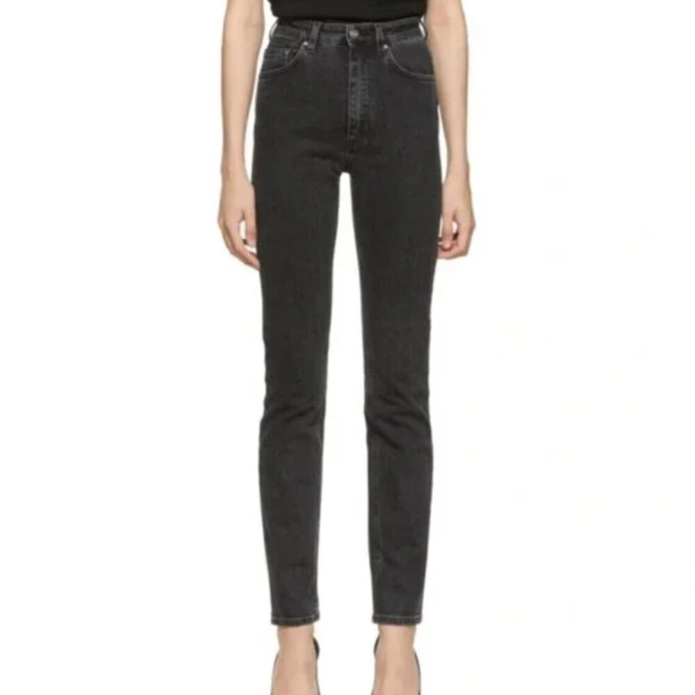 Toteme Standard Jeans | faded black - Picture 3 of 16
